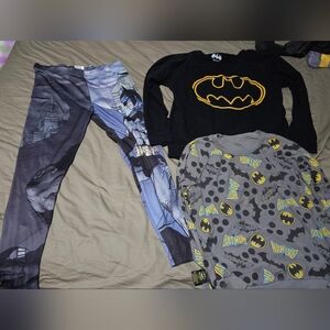 Batman Gray and Black Pajama Set